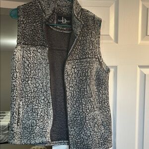 Boxercraft Gray Fleece Vest
